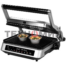 Гриль электрический Zigmund & Shtain ZEG-940 стальной, 2000 Вт