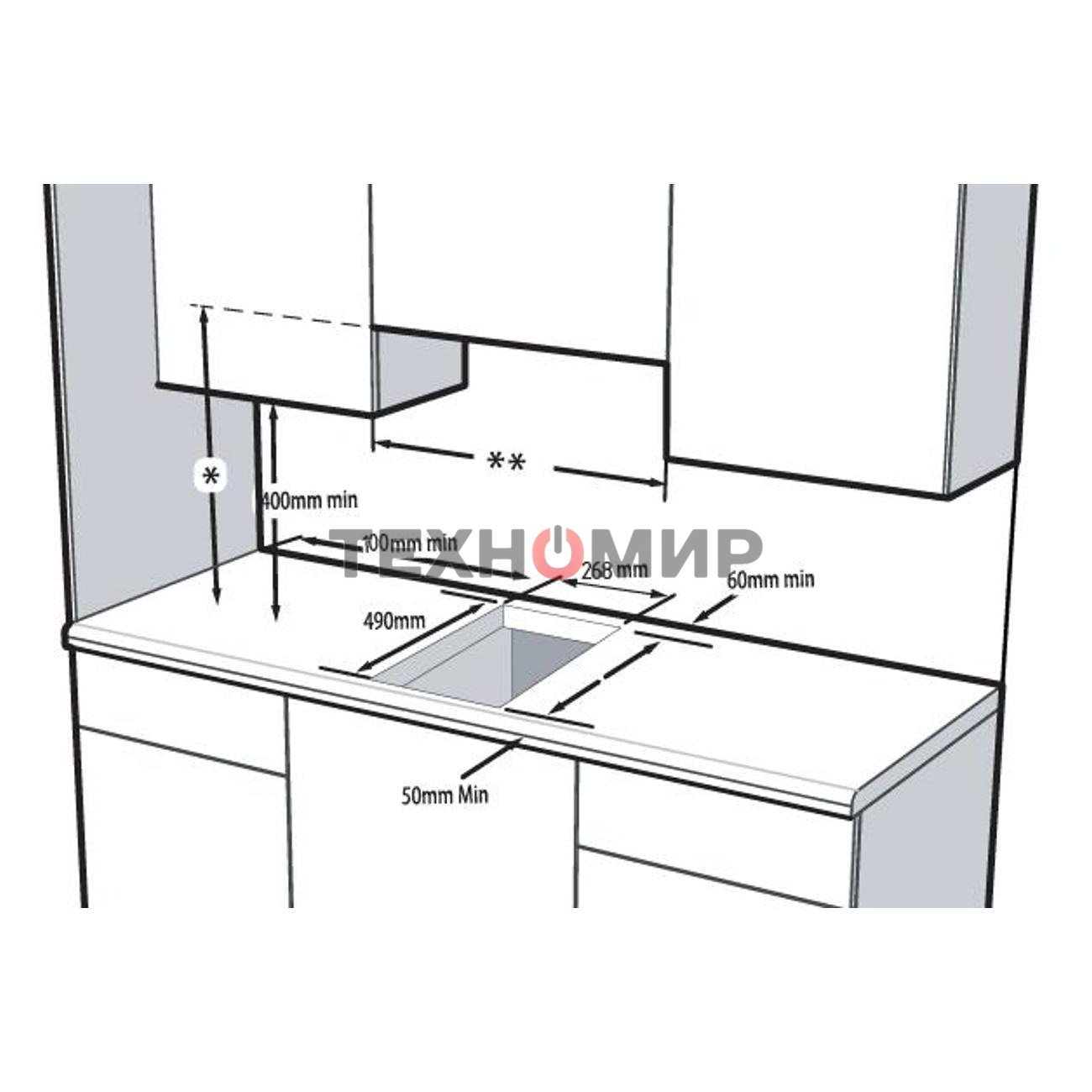 Встраиваемая электрическая варочная панель Beko HDC 32400 TO, Черный