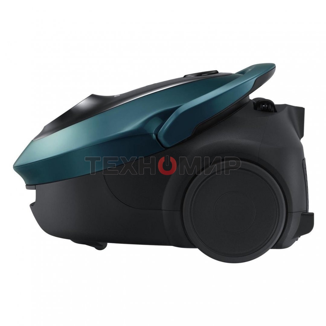 Пылесос Samsung VC20M2540JN/EV черный/зеленый, 460/2000 Вт, уборка сухая, пылесборник мешок 2.5 л