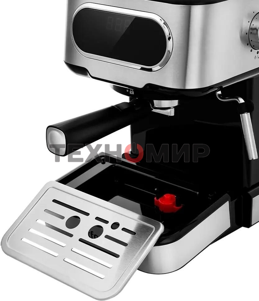 Кофеварка капельная Kitfort KT-765 1100Вт серебристый/черный