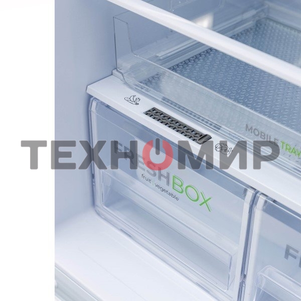 Холодильник Бирюса М6131 металлик двухкамерный 210/135 л морозилка снизу, автоматическое оттаивание