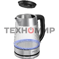 Чайник электрический Red Solution G121 1.8 л, 2200 Вт, черный/серебристый