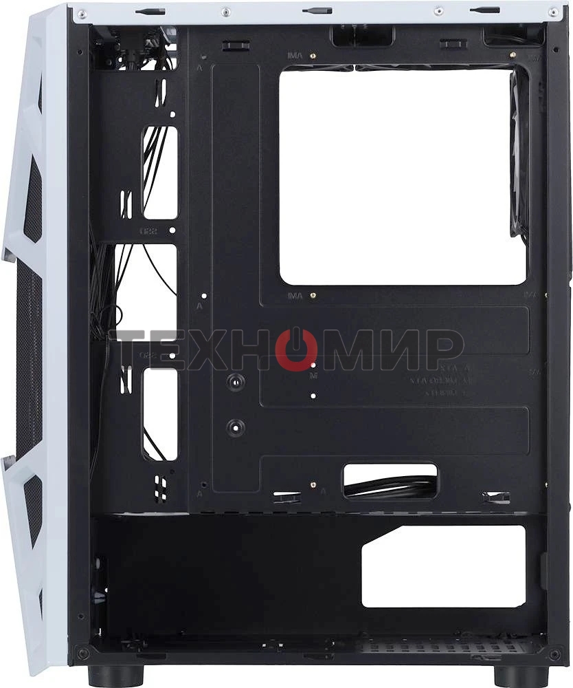 Компьютерный корпус AeroCool/Formula CL-3303W RGb белый без БП ATX 6x120мм 2xUSB 2.0 1xUSB 3.0 audio bott PSU