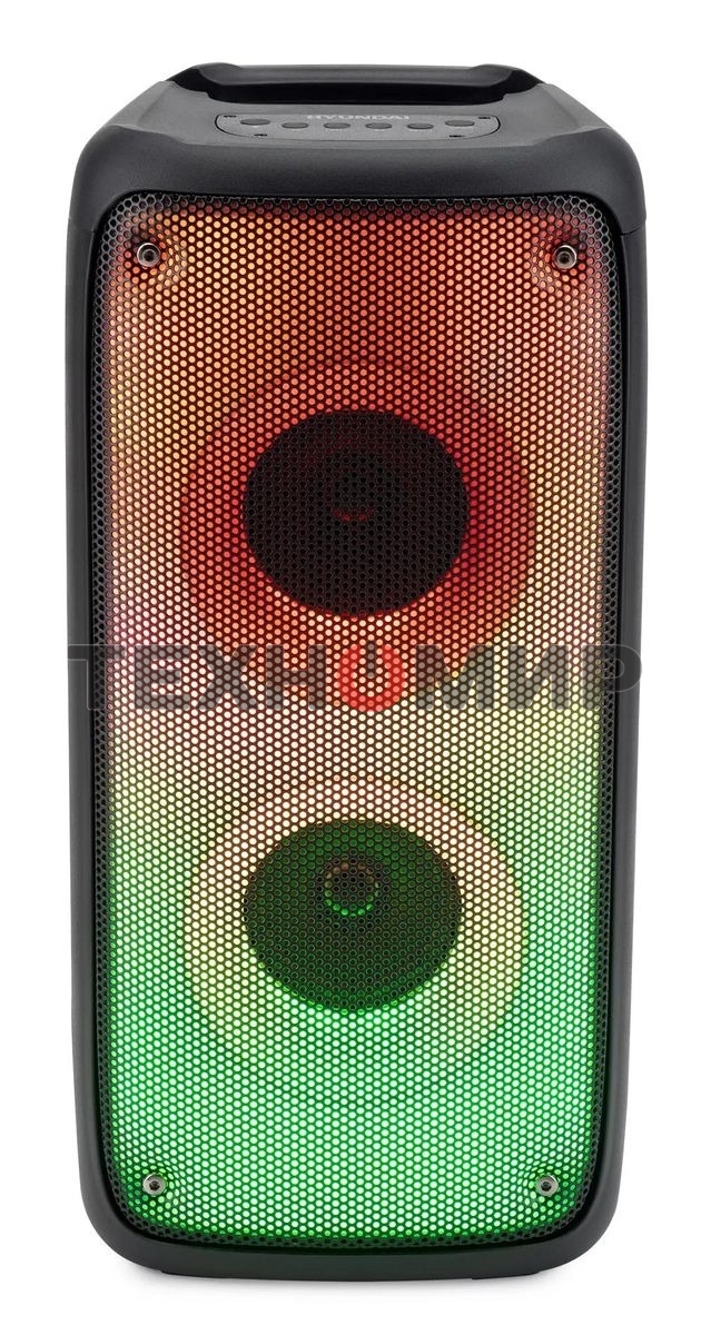 Минисистема Hyundai H-MC1230 черный 40Вт FM USB BT micro SD