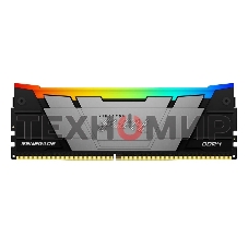 Оперативная память Kingston Fury Beast, DDR4, 32Gb (1x32Gb), 3600MHz, CL18, DIMM, с радиатором, RGB, черный