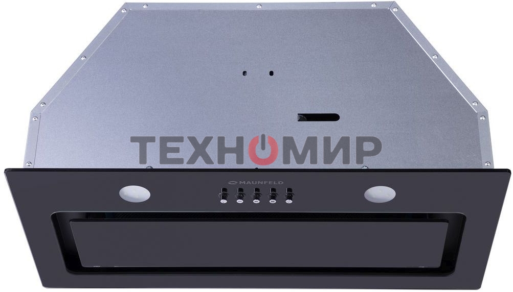 Вытяжка встраиваемая Maunfeld Trapeze 601GG черный, 60 см, 1150 куб. м/ч, 54 дБ