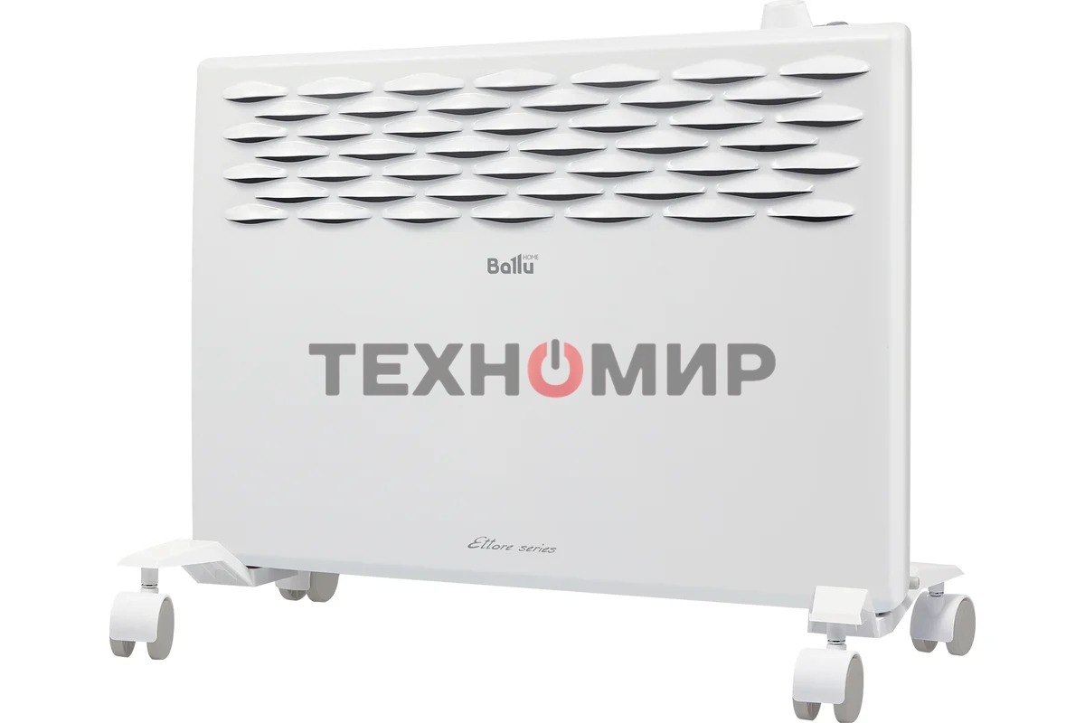 Конвектор электрический Ballu Ettore BEC/ETMR-1500 белый, 1500 Вт, 20 м2, термостат