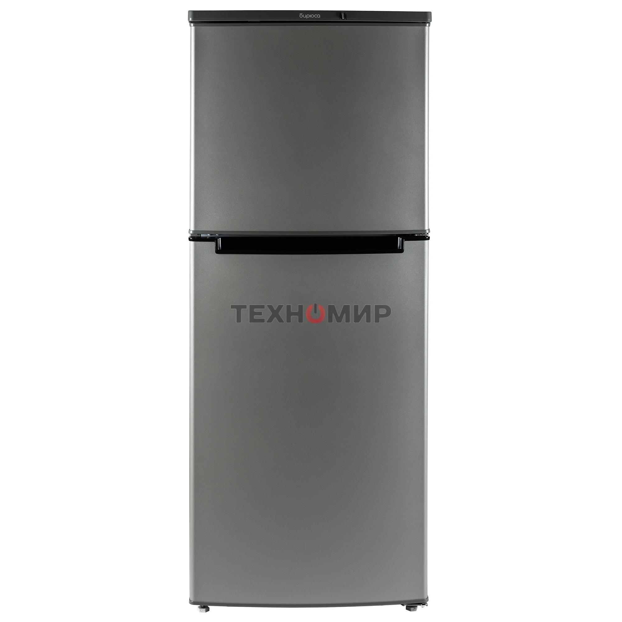 Холодильник Бирюса W553 графит двухкамерный 160/70л морозилка сверху автоматическое оттаивание