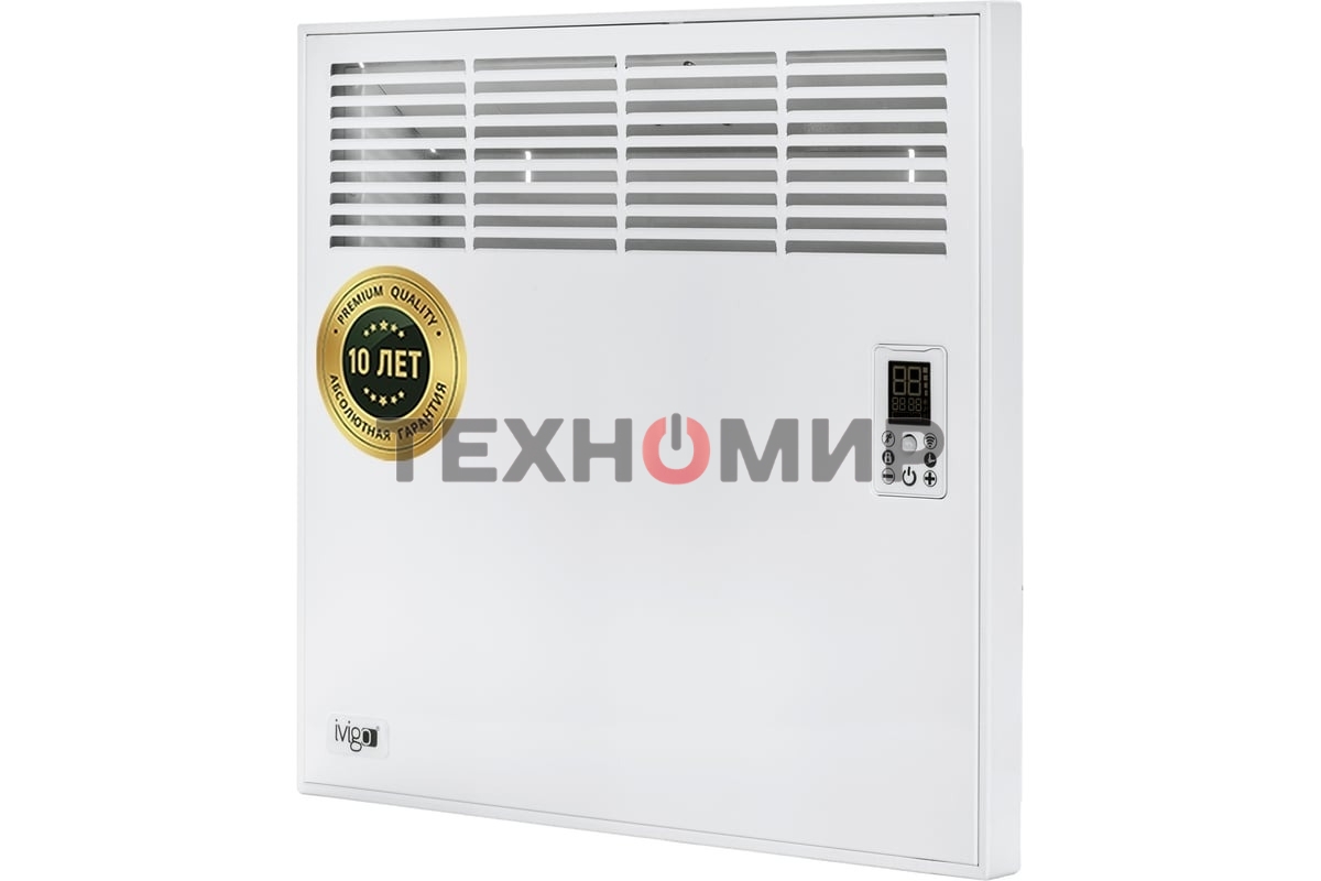 Конвектор электрический iVigo EPK4550P05 500 Вт белый, WI-FI