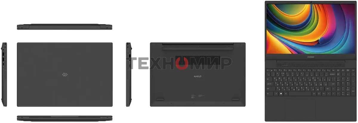 Ноутбук Digma EVE A5820 Ryzen 3 3200U 16Gb SSD 512Gb AMD Radeon 15.6