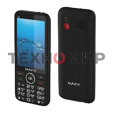 Мобильный телефон Maxvi B35 черный