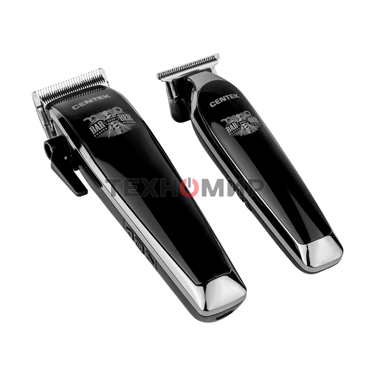 Набор для стрижки Centek CT-2140 (черный/хром)