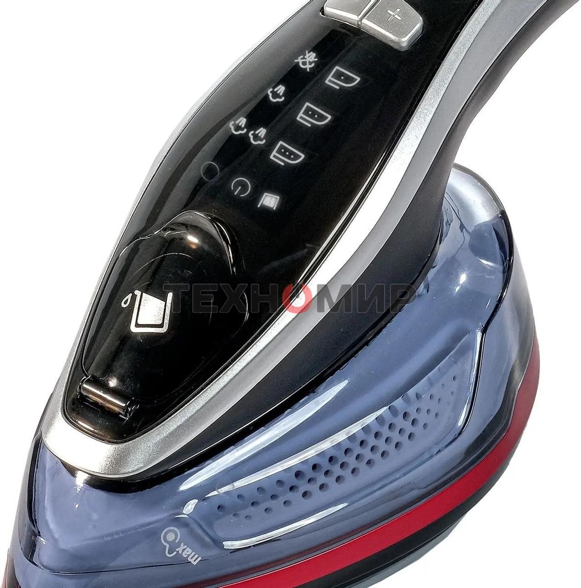 Отпариватель Bort Steam PowerPlus черный/голубой, 1300 Вт, 25 г/мин, 140 мл