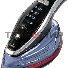 Отпариватель Bort Steam PowerPlus черный/голубой, 1300 Вт, 25 г/мин, 140 мл