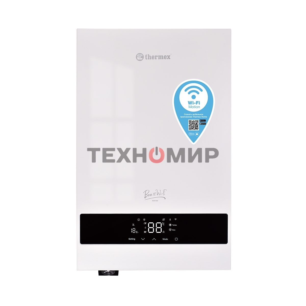 Водонагреватель Thermex Boss 12 Wi-Fi (White)