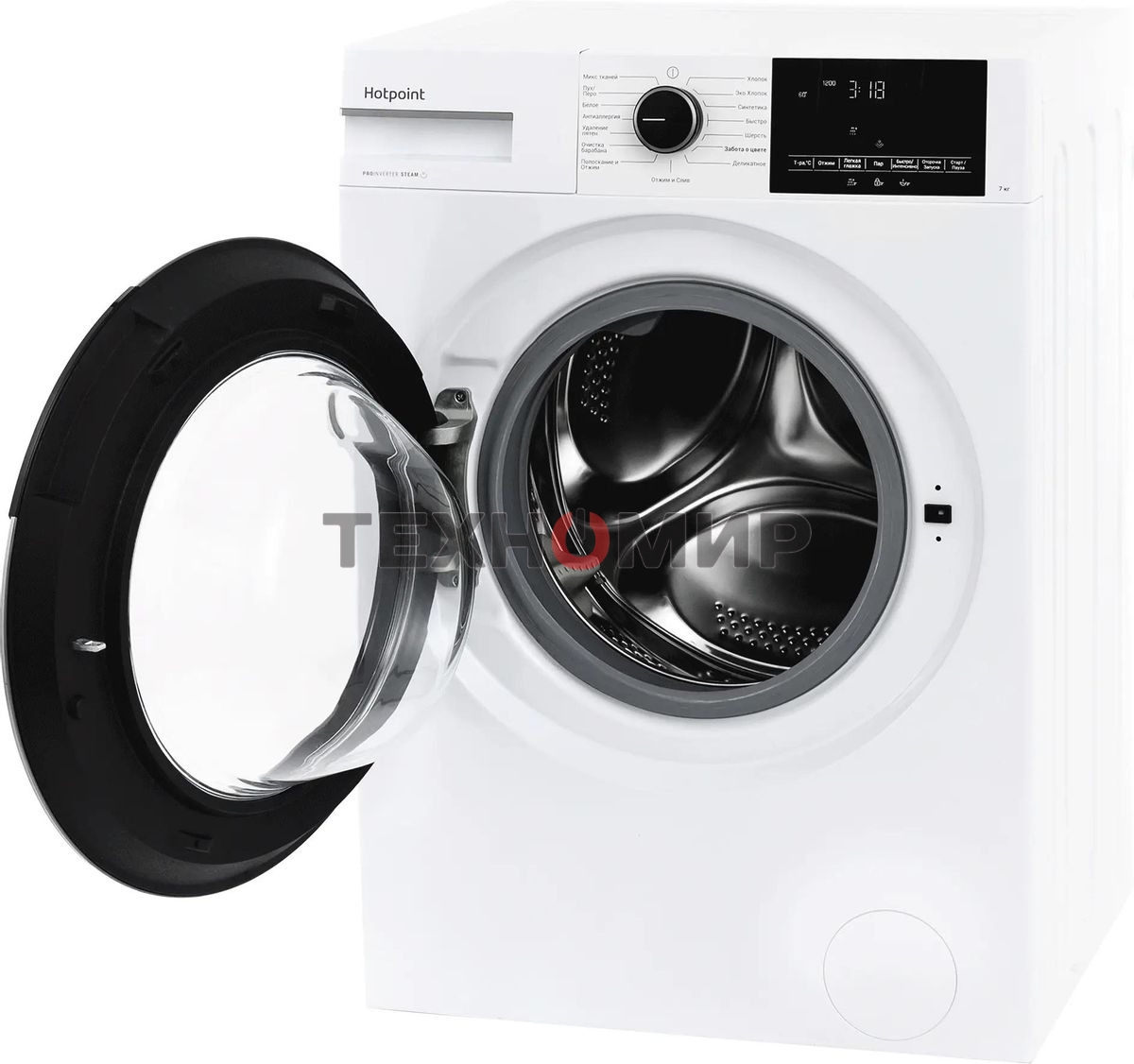 Стиральная машина Hotpoint WSH 7290 VWB белый, загр. фронтальная макс.: 7 кг 1200 об/мин класс: А