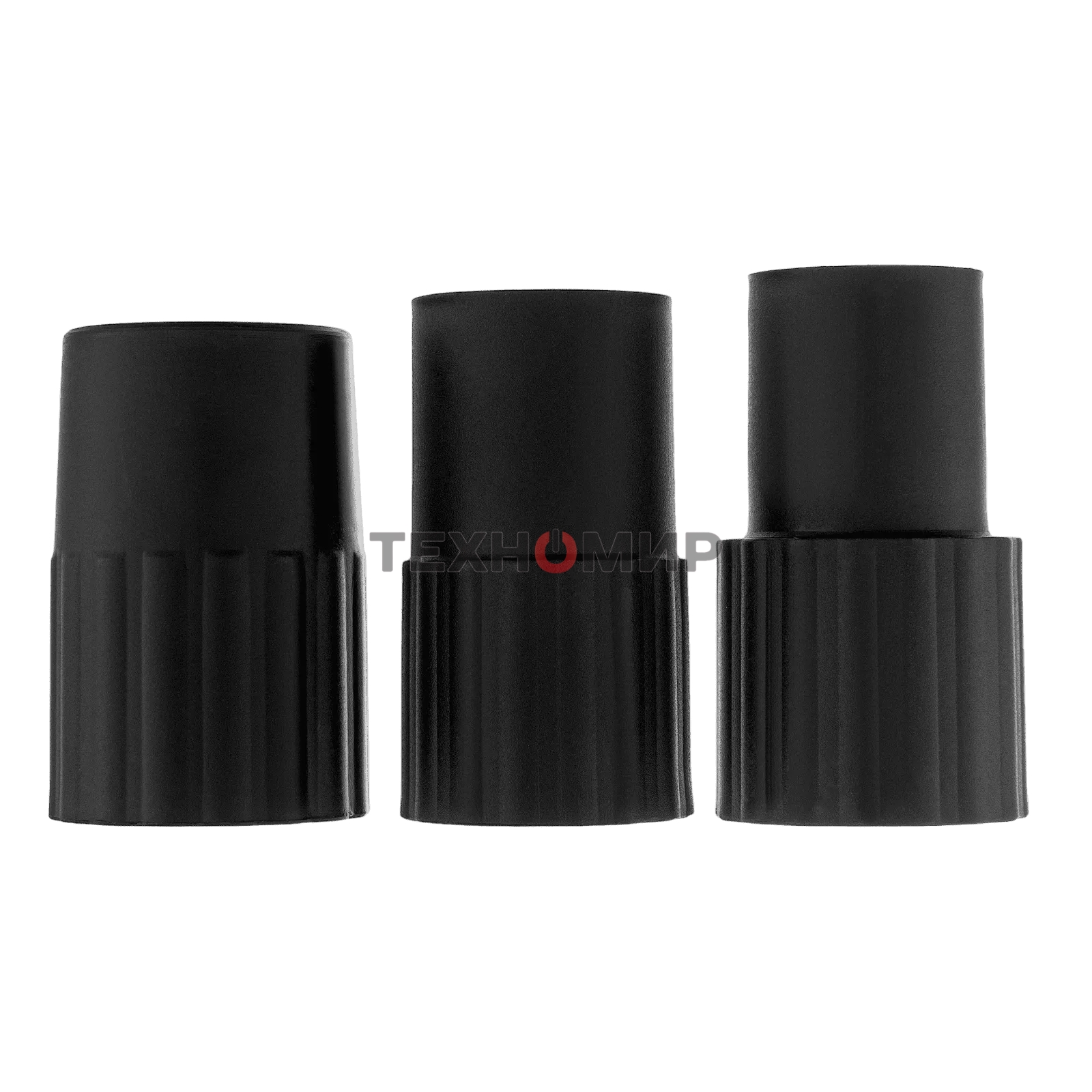 Комплект адаптеров для подключения пылесоса к электроинструменту Denzel 32-35-38 мм