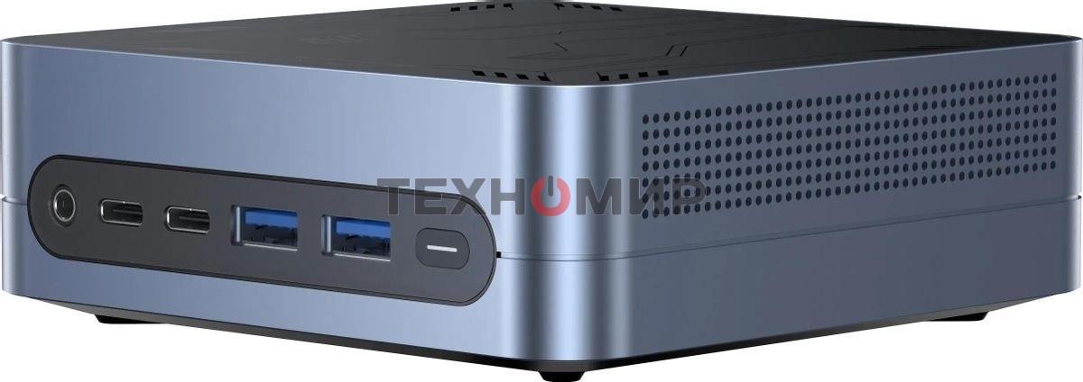 Мини ПК Chuwi LarkBox S i3 1220P (1.5) 16Gb SSD 512Gb UHDG Win 11Pro GbitEth WiFi BT 90W серый/черный