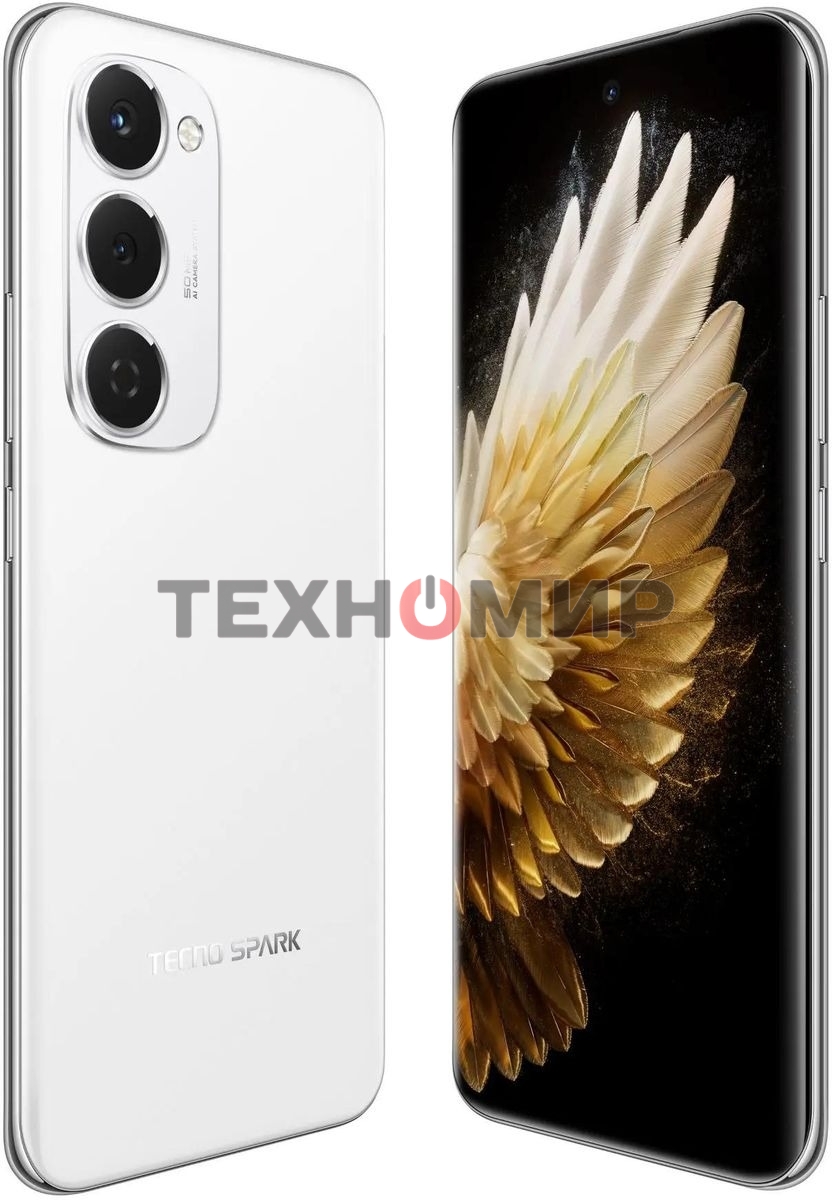 Смартфон Tecno Spark 40 Pro+ 8/256Gb белый