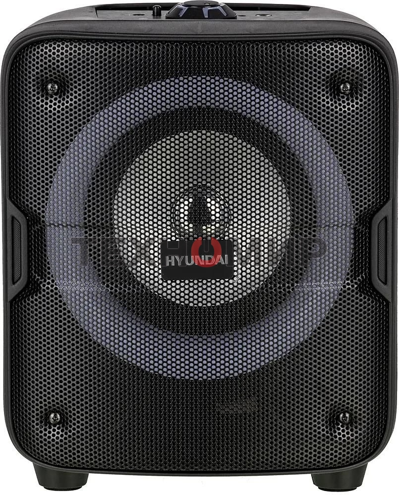 Минисистема Hyundai H-MAC180 черный 30Вт/FM/USB/BT/SD/MMC