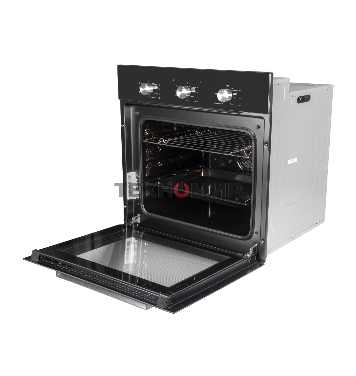 Духовой шкаф электрический встраиваемый LEX EDM 073 BL черный