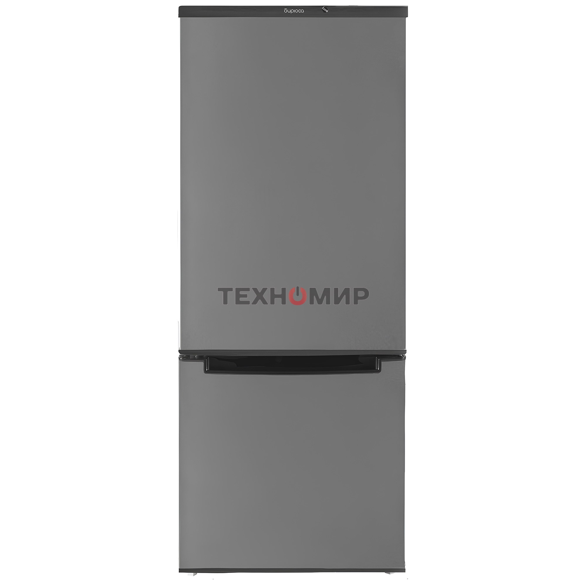 Холодильник Бирюса W551 графит двухкамерный 180/60л морозилка снизу, автоматическое оттаивание