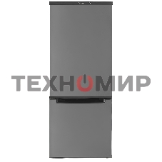 Холодильник Бирюса W551 графит двухкамерный 180/60л морозилка снизу, автоматическое оттаивание