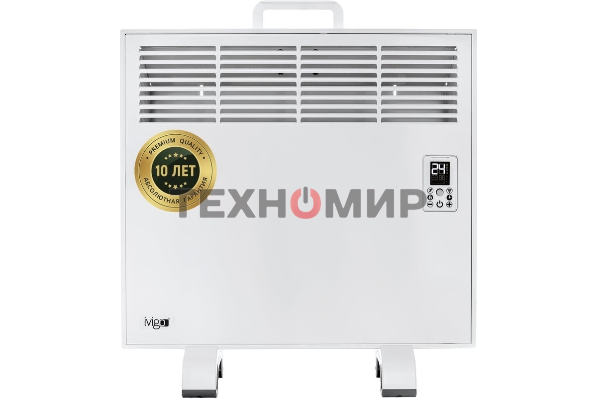 Конвектор электрический iVigo EPK4550P05 500 Вт белый, WI-FI