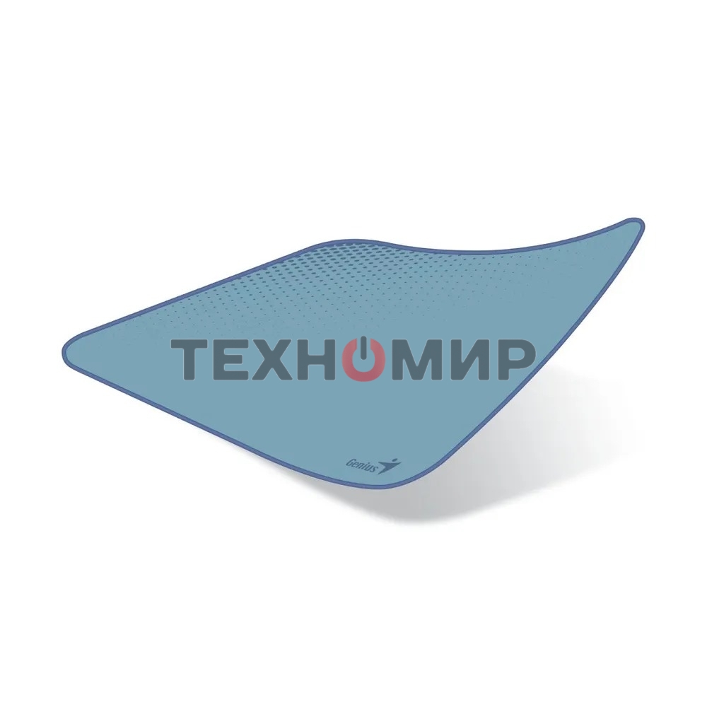 Коврик для мыши Genius G-Pad 230S. Нескользящая резиновая основа с микротекстурированной гладкой поверхностью. Размер: 230 x 2.5 x 190 мм. серый
