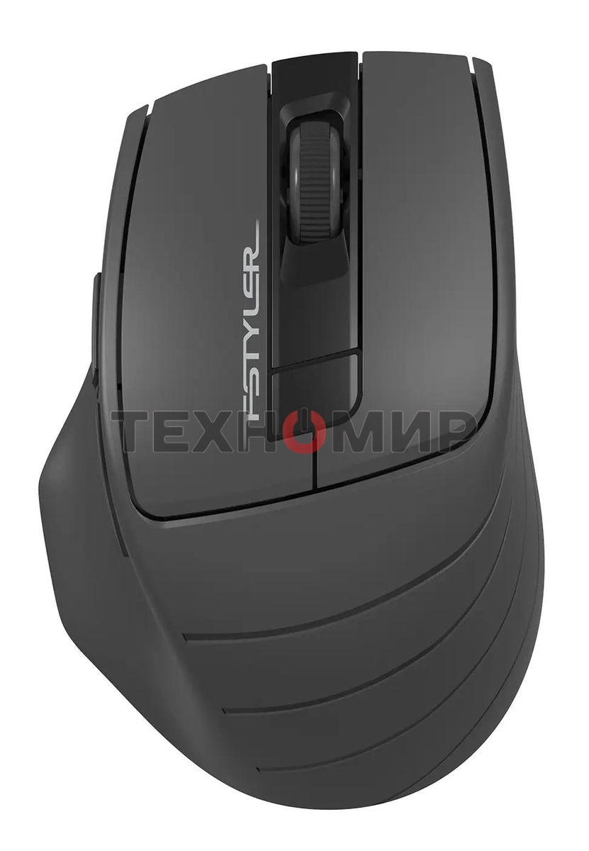 Мышь беспроводная A4Tech Fstyler FG30S серый, 2000 dpi, радиоканал, USB, кнопки - 6