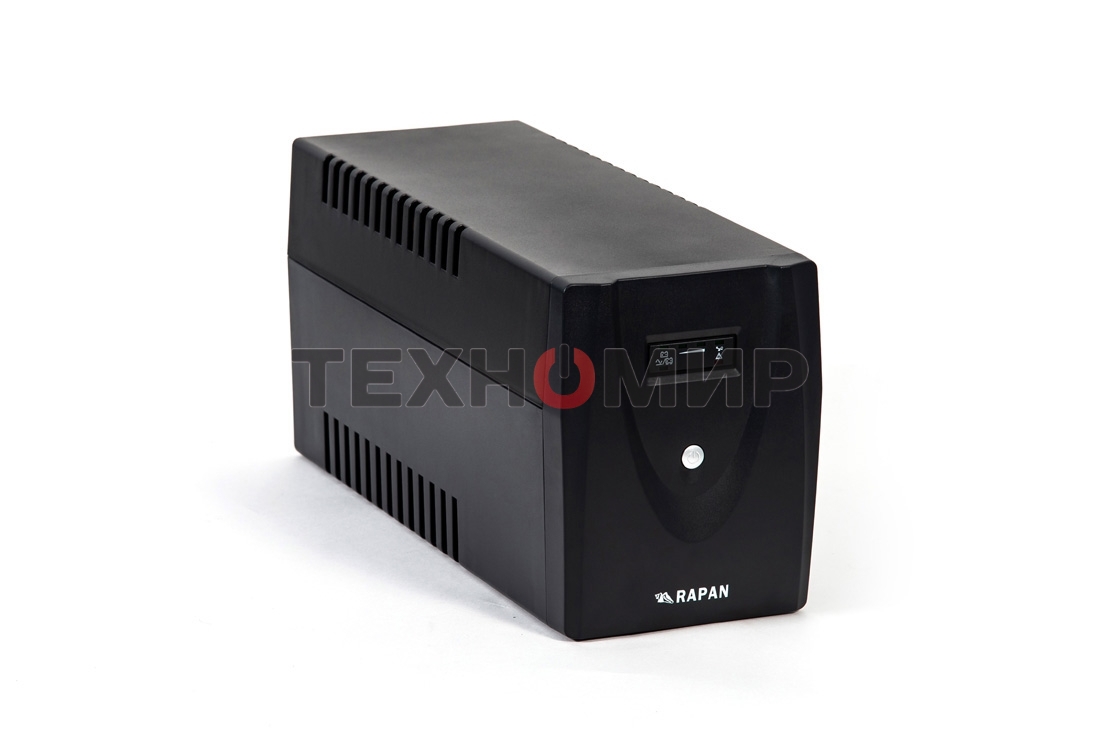 Источник бесперебойного питания RAPAN-UPS 2000 220В 2000В.А/1200Вт меандр АКБ 2х7А.ч интерактивный Бастион 735