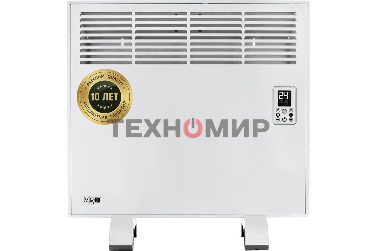 Конвектор электрический iVigo EPK4550P05 500 Вт белый, WI-FI