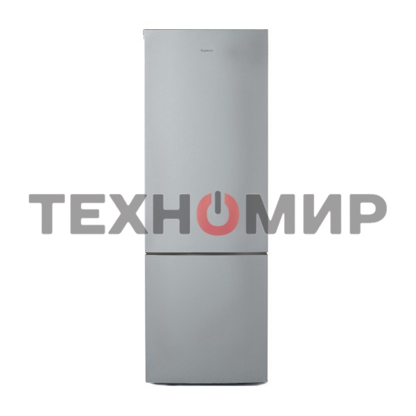 Холодильник Бирюса М6132 металлик двухкамерный 245/85л морозилка снизу, автоматическое