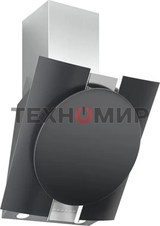 Вытяжка наклонная Elikor Графит 80Н-700-Э4Д черный, 80 см, 700 куб. м/ч, 52 дБ