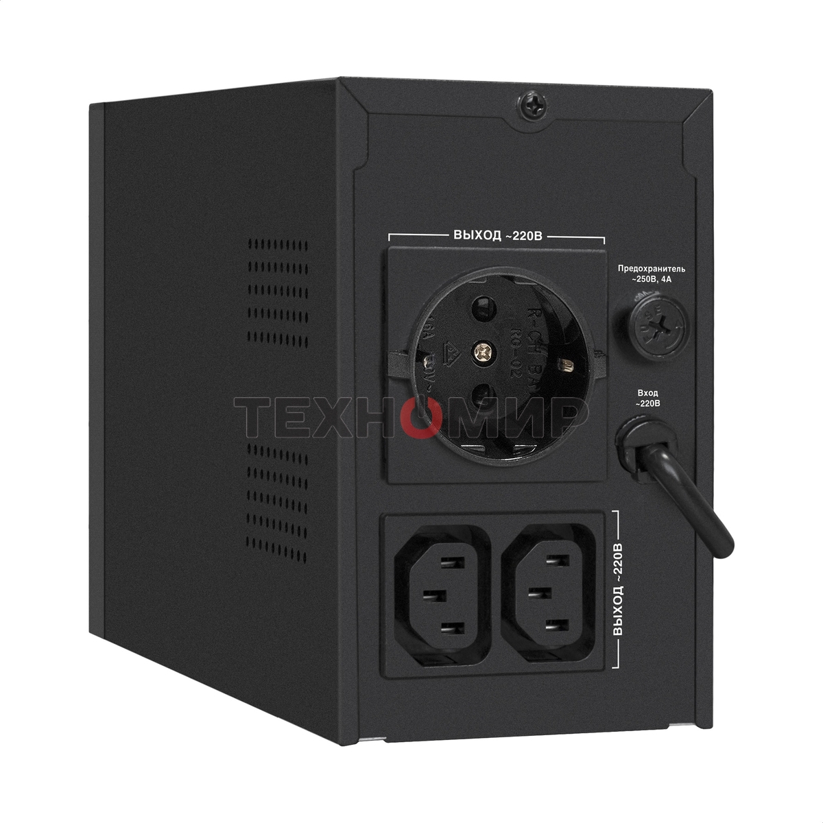 Источник бесперебойного питания ExeGate Power Smart ULB-650.LCD.AVR.1SH.2C13 650VA/360W, LCD, AVR,1*Schuko+2*C13, металлический корпус, черный