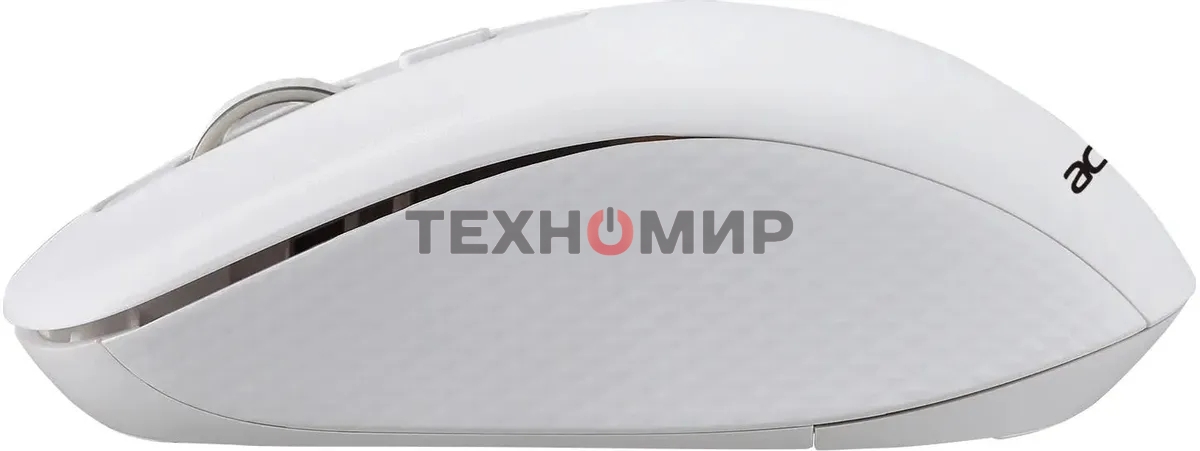Мышь беспроводная Acer OMR309 белый, 1600 dpi, радиоканал, USB, кнопки - 4