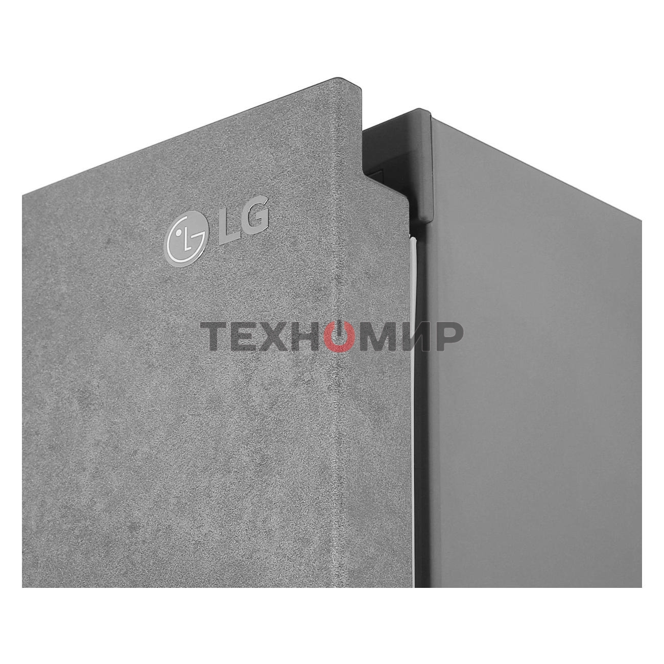 Холодильник LG GA-B509MCZL серый двухкамерный 277/107л морозилка снизу, No Frost