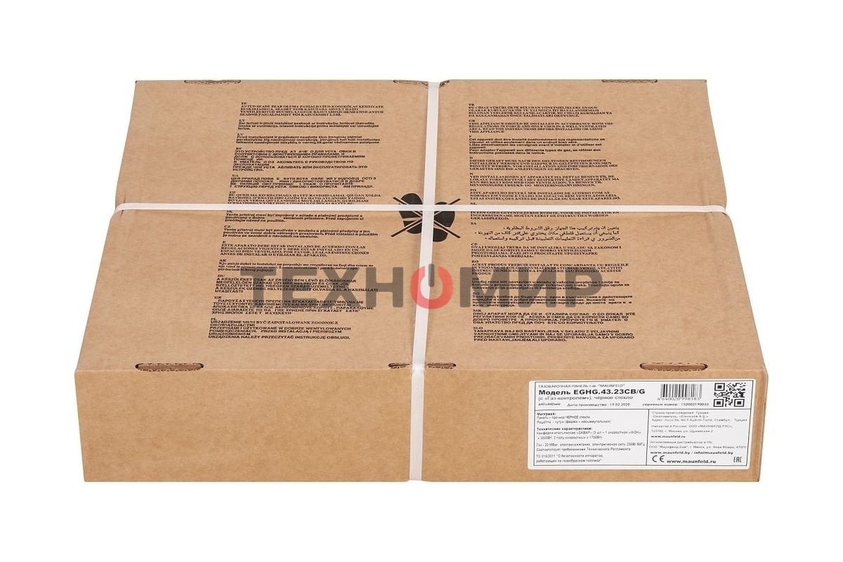 Газовая варочная панель Maunfeld EGHG.43.23CB\G