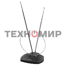 Антенна телевизионная Hyundai H-TAI120 3дБ пассивная черный