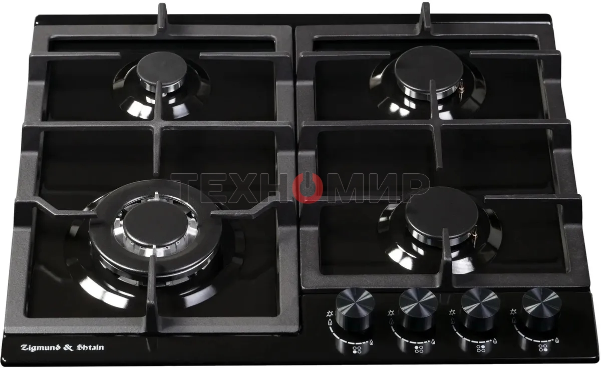 Газовая варочная панель Zigmund & Shtain G 14.6 B независимая, черный
