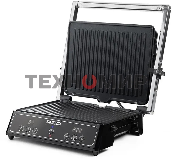Гриль электрический Red Solution SteakPRO RGM-M809 2000Вт черный
