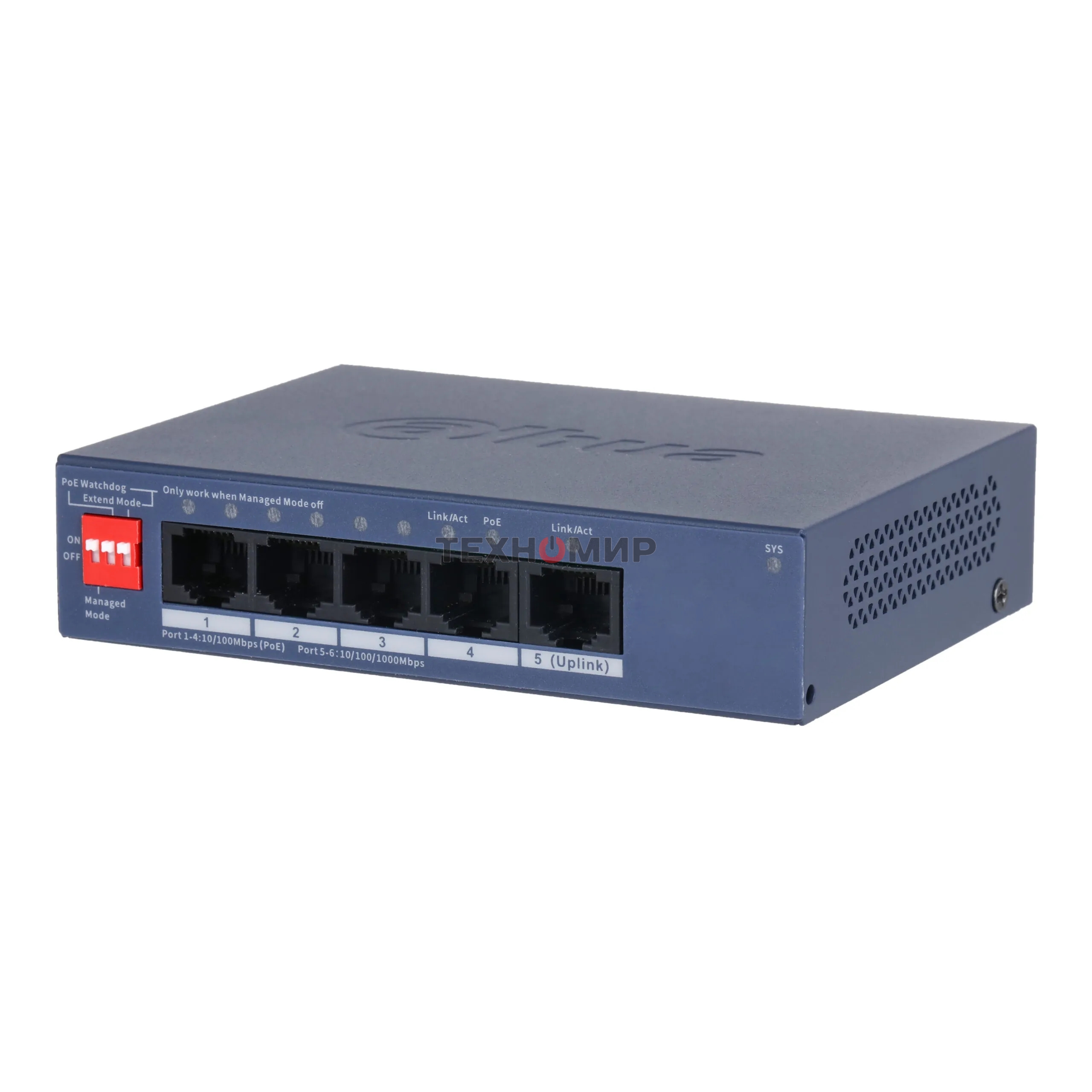 Коммутатор Dahua DH-CS4005-4ET1GT-36