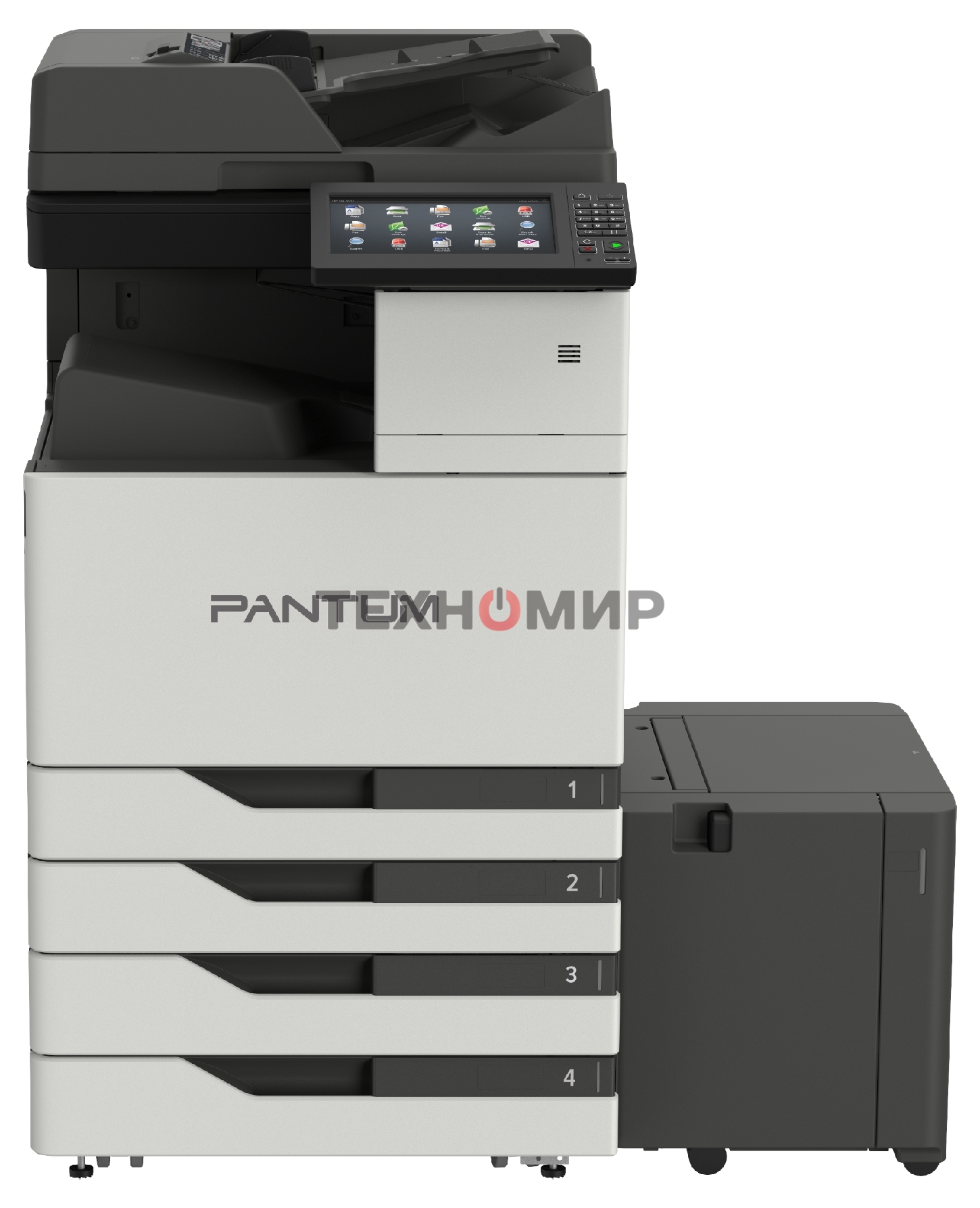 МФУ лазерное Pantum M9706DN (ч/б, А3, 65 стр/мин, 1200dpi, 1.2 GHz, 2Gb, ADF150, Duplex, LAN, USB, лоток 2х500 листов, старт.кар 18500 стр.)
