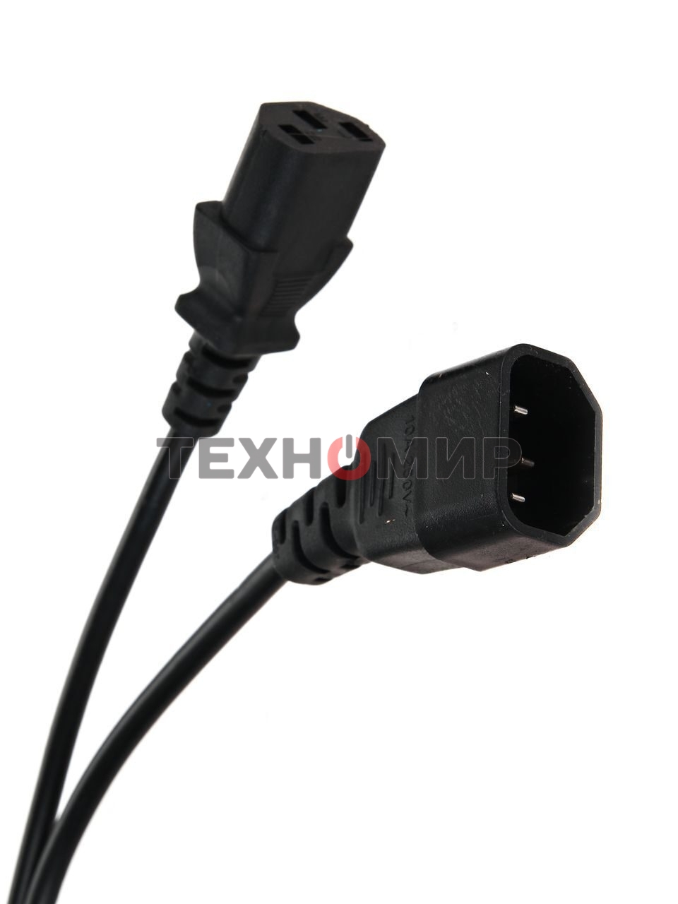 Кабель монитор - компьютер 1.8 м 220V (UPS -> устройство) VDE 3Gx0.5мм QUST(Aopen) ACE001-1.8м