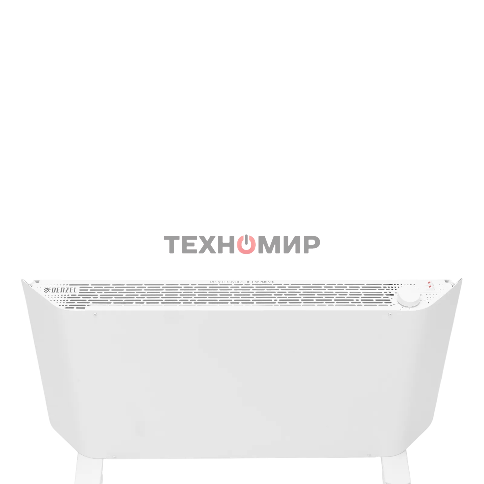Конвектор электрический Denzel XCE-2000 белый, 2000 Вт, 25 м2, термостат