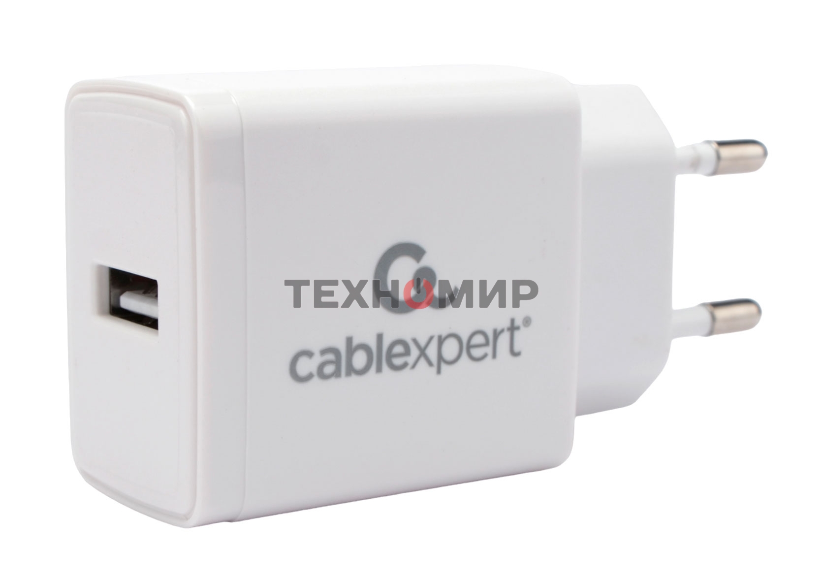 Сетевое зарядное устройство Cablexpert MP3A-PC-56, 5Вт, 1А, 1хUSB, белый, пакет