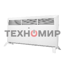 Конвектор электрический Ballu Solo Turbo BEC/SMT-2500 белый, 2500 Вт, 30 м2, термостат