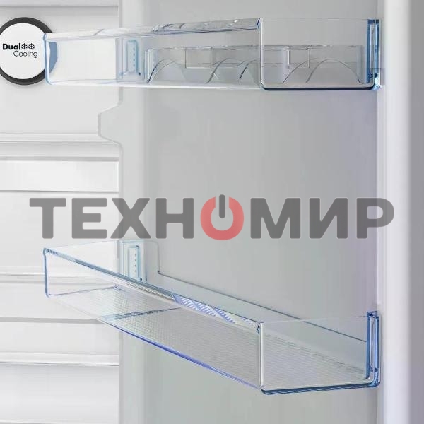 Холодильник Beko B3RCNK362HW белый двухкамерный 220/100л морозилка снизу