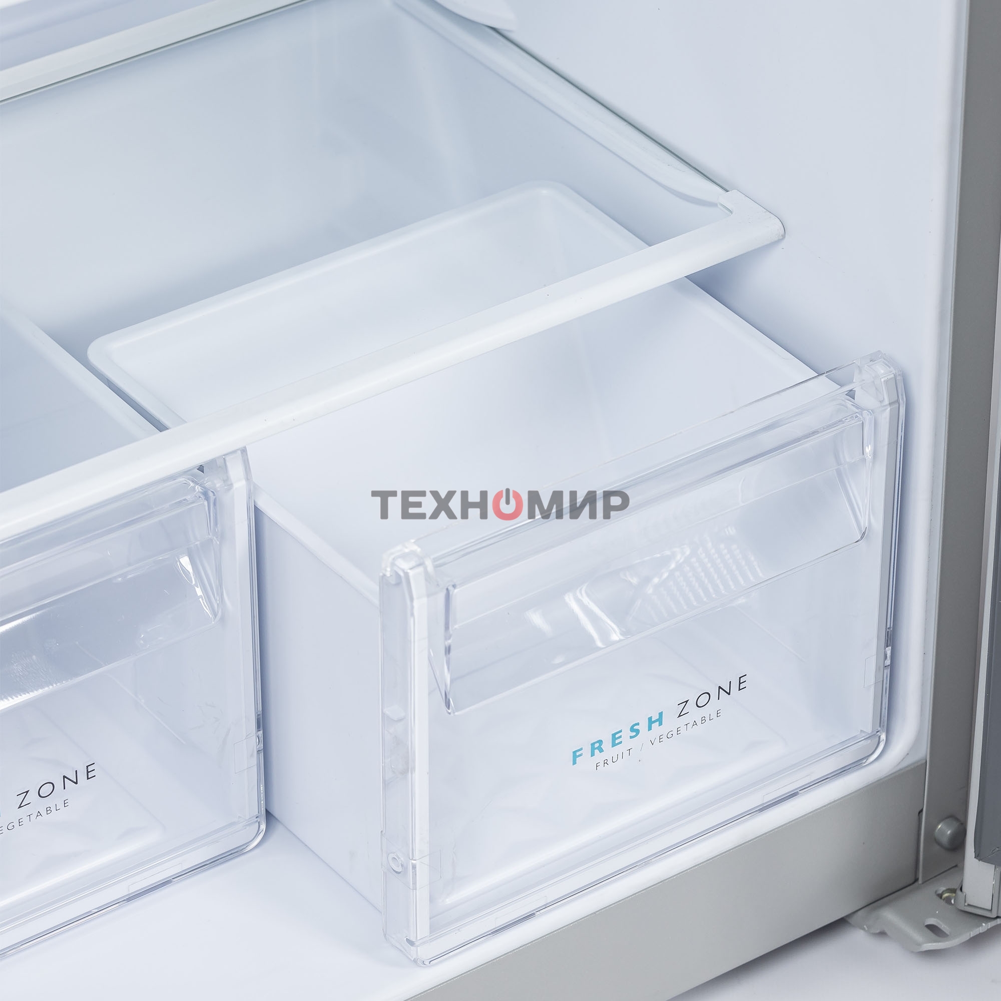 Холодильник Бирюса M553 металлик двухкамерный 160/70л морозилка сверху автоматическое оттаивание