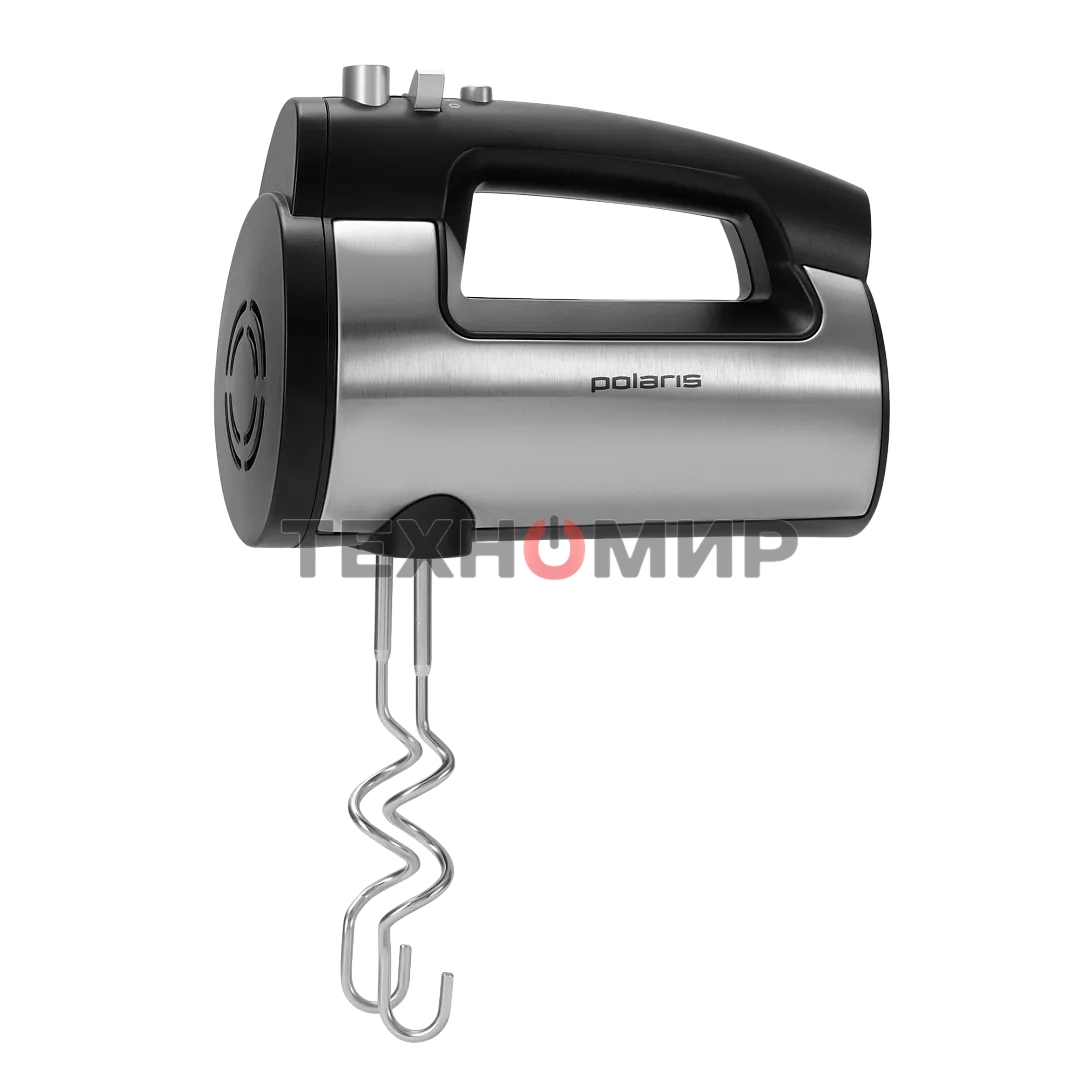 Миксер Polaris PHM-5009А (500вт,6 скор.режима)НЕРЖ.